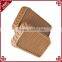 Eco-friendly PE plastic rattan basket for hotel storage equipment