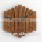 Wooden wall clock
