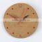 2016 New Design Wooden Printing Pattern Clock for Home Decoration Laser Pattern CNC Design Custom Picture Wall Haning Clock