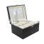 Store More 2 Tiers Fashionable Leather Watch Storage Box