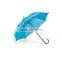 Classic umbrella with wooden shaft and crook handle