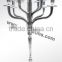 Candle holders nickel plated candelabras sale