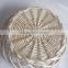 Wholesale cheap serving round woven wicker trays