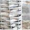Wicker material decorative flower baskets with plastic liner