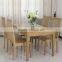 Home furniture dining room table furniture with 4 pcs chair made in china