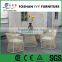 Outdoor modern dining set garden restaurant table and chair