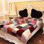 Hand embroidered blanket and pillowcases made from 100% natural silk in Vietnam, warm and breathable