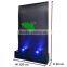 customized acrylic waterfall style led wall screen for project show
