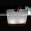 led hight table/led outdoor table/led rectangular table