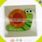 Wholesale lovely toddler wooden bee jigsaw toy fashion children wooden bee jigsaw toy funny baby puzzle W14G010