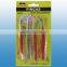 4pcs Tweezers with blister card pacjage ET117