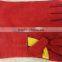 Red Color Safety Gloves,Cow Split Leather Work Glove,Leather Welding Gloves