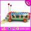 2016 hottest kids educational wooden car toy W04A214