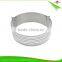 ZY-F1404 durable stainless steel round mousse cake mold cake ring