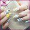 2017 PET material adhensive new style nail art sticker