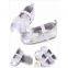 Guanzhou Wholesale Fashion Baby Girl Shoes Lace Flower Sequines Princess Shoes Baby