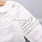 S33435W Girls Long Sleeve Shirt Baby Girls White Blouse Brand School Casual Shirts