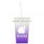 USA Made 20 oz Color Change Tumbler With Straw And Lid - comes with your logo