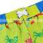 High Quality Kids ClothingCrabs Printing Color Blocks Boys Shorts with Four Eyelets Drawstring