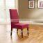 stretch suede dining room chair cover