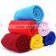 Instant quick-cooling bamboo sports towels