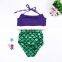2017 newest Little Mermaid Outfit Bikini Swimwear for Lovely Baby Girls