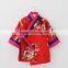 B22561A 2017 New autumn flowers printting girls traditional Chinese clothing
