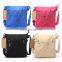 Fashion Shoulder Bag Nylon Messenger Bag Black Multi-pocket Crossbody Bag Small Zipper Bag