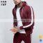 Wholesale mens tracksuit 100% cotton fabric sports wear