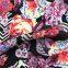China wholesale New fashion  Custom Digital Printed Bulk  Polyester Fabric For Dress
