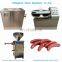 Automatic Hot dog making machine/pork 1 to 3 tons per day sausage production line Tel: 008618037101692