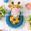 Yarncrafts Giraffe Home Decoration Use Yarn Hand Crocheted Handcraft Art Wall Hanging