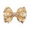 RTS  Metallic Bow Headband Hairbands Girls Baby Headband