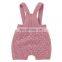 New Baby Bodysuits Autumn Solid Knitted Newborn Sleeveless Onesie Cutout Winter Outerwear Toddler Infant Suspender Jumpsuits