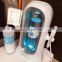 Portable 2 Handles facial beauty equipment mini hydra dermabrasion machine and oxygen sprayer