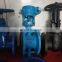 Floating Type Flange End Triple eccentricity CS Carbon Steel Butterfly Valve With Worm Gear