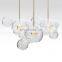Nordic Creative Soap Bubble Mickey Glass Chandelier Living Room Dining Room Window Rear Modern Lamp
