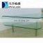 blue curve reflective tempered fire pit glass for oven door