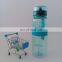 1000 ml Plastic Sports Water Bottle Bounce Water Bottles Bpa Free custom logo with Rope
