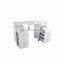 white nail manicure table dust collector with lamp