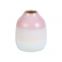 Morandi Color Pink And White Gradient Ramp Nordic Style Ceramic Vase For Study And Living Room