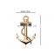 3d metal car Body stickers anchor hooks logo insignia boat decorations auto decal car styling accessories exterior stickers
