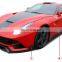 2013-2016 F12 Berlinetta DC Style Body Kits for Ferrari F12