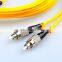 FC UPC Duplex Single mode G652D Fiber Jumper kabel serat patch Fiber Optic Patch cord fc fiber optic patch cord