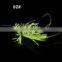 Jig 10g Lead head Spinner bait metal fishing lure Buzz bait chatter bait wobbler isca artificial rubber skirt with Crank hook