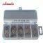 50pcs/boxHigh carbon steel fishing hooks crank hook lure Worm Pesca for Soft Bait Tackle high quality accessories