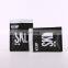 Custom print and size three seal side aluminum packaging bag terry towel bag