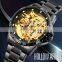 SKMEI 9230 Luxury Brand Stainless Steel Skeleton Automatic Mechanical Men Watches