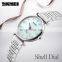 SKMEI 1223 ladies rose gold wrist watches manufacturer quartz movt 3atm stainless steel watch women