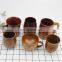 Handmade Eco-Friendly Jujube Wooden Mugs, Handmade Wooden Cup for Beer Tea Coffee Milk